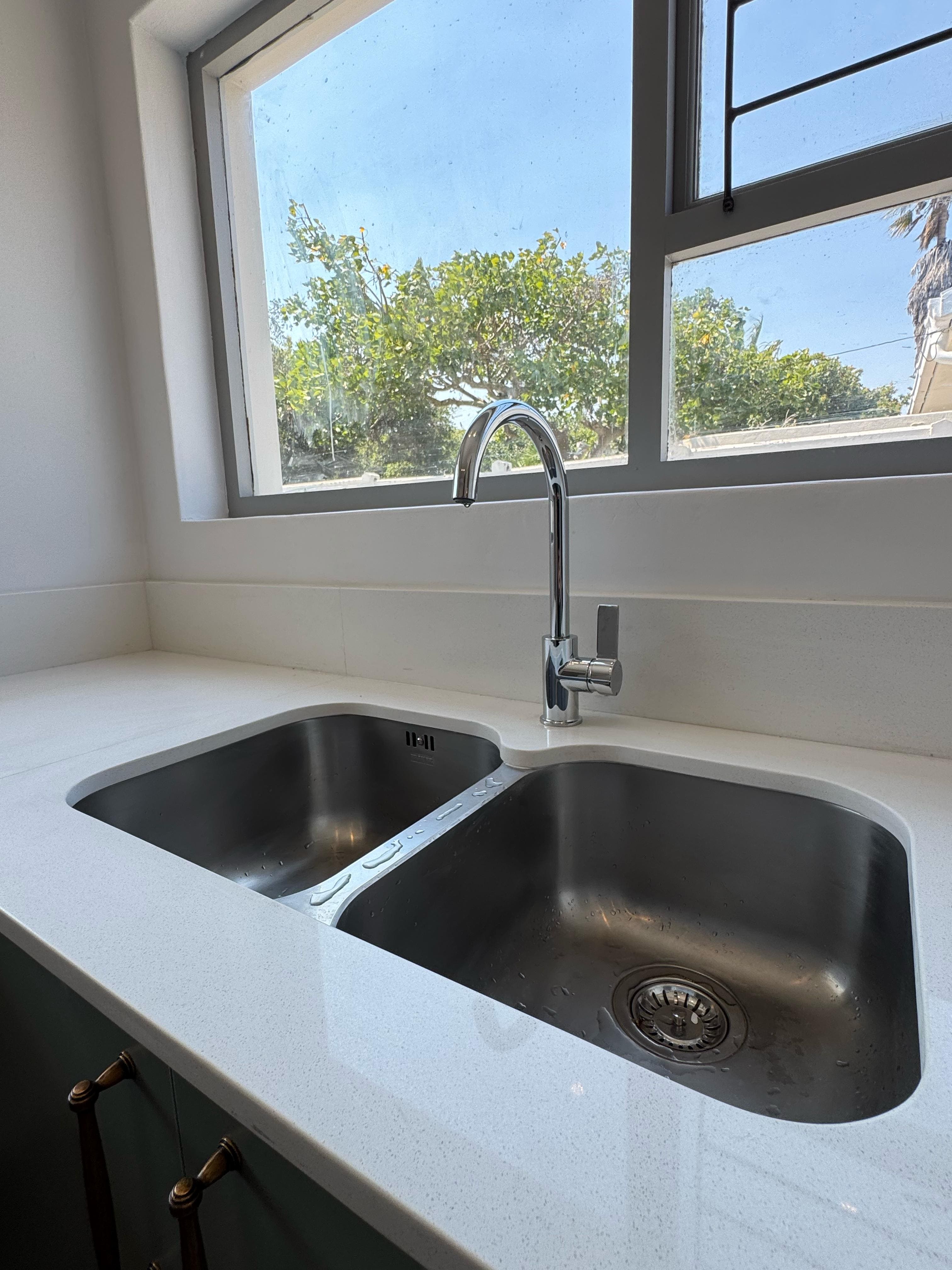 OLIVE GREEN KITCHEN completed renovations project view 7