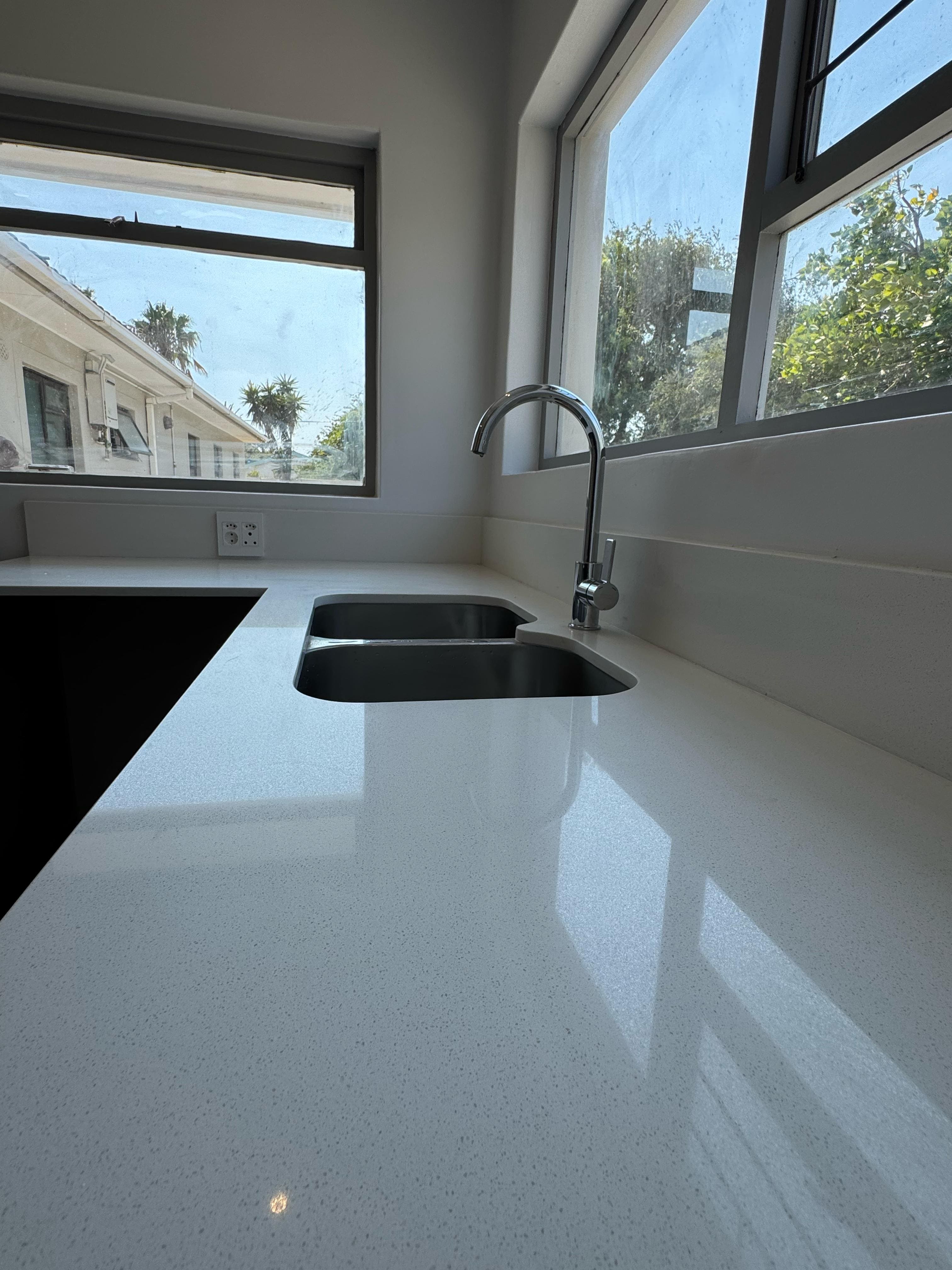 OLIVE GREEN KITCHEN completed renovations project view 17
